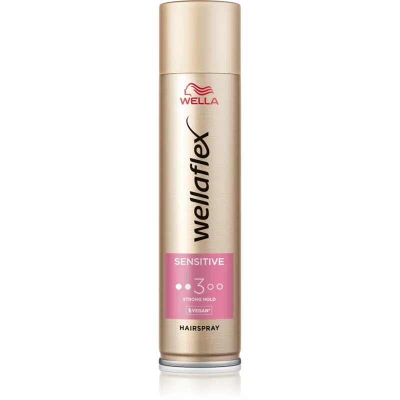 Wella flex Sensitive hajlakk közepes fixálás parfümmentes 250 ml