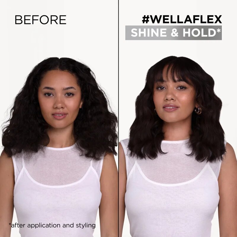 Wella flex Shine & Hold fixáló hab a magas fényért 200 ml