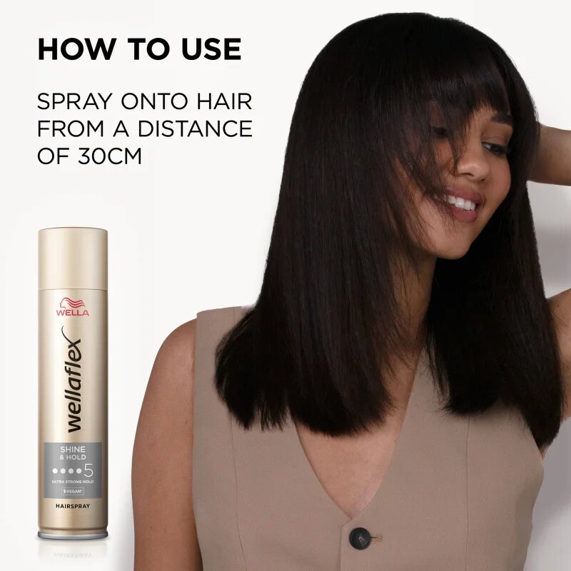 Wella flex Shine & Hold hajlakk 400 ml