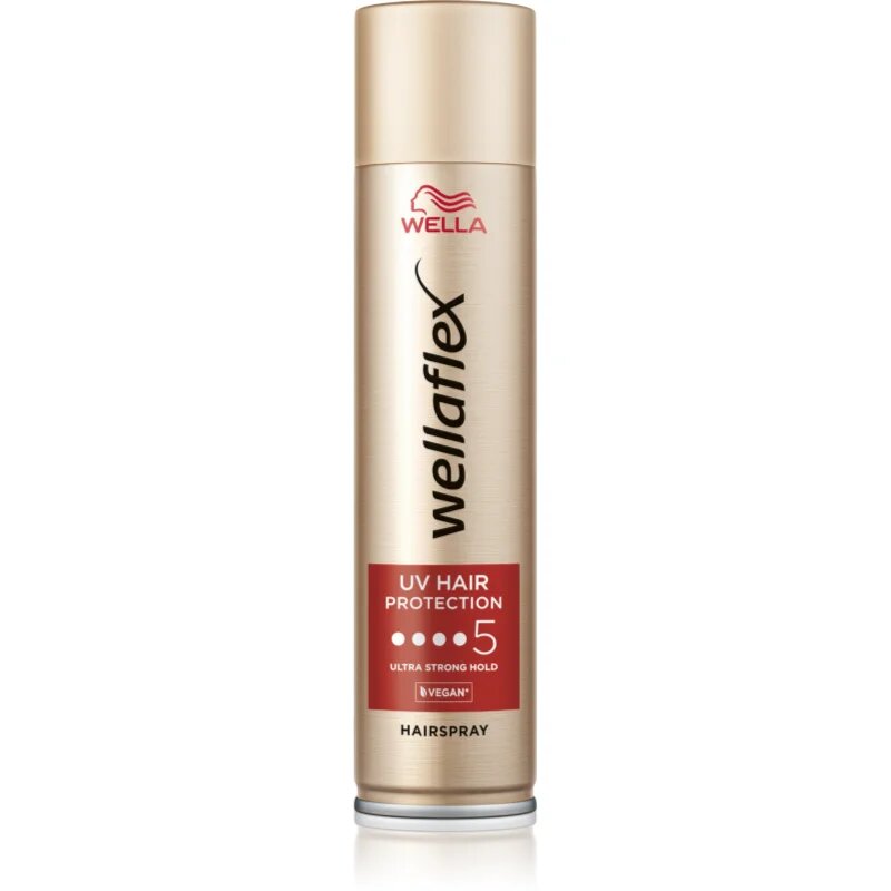 Wella flex UV Hair Protection Hajlakk az extra erős tartásért a hajformázáshoz melyhez magas hőfokot használunk 250 ml