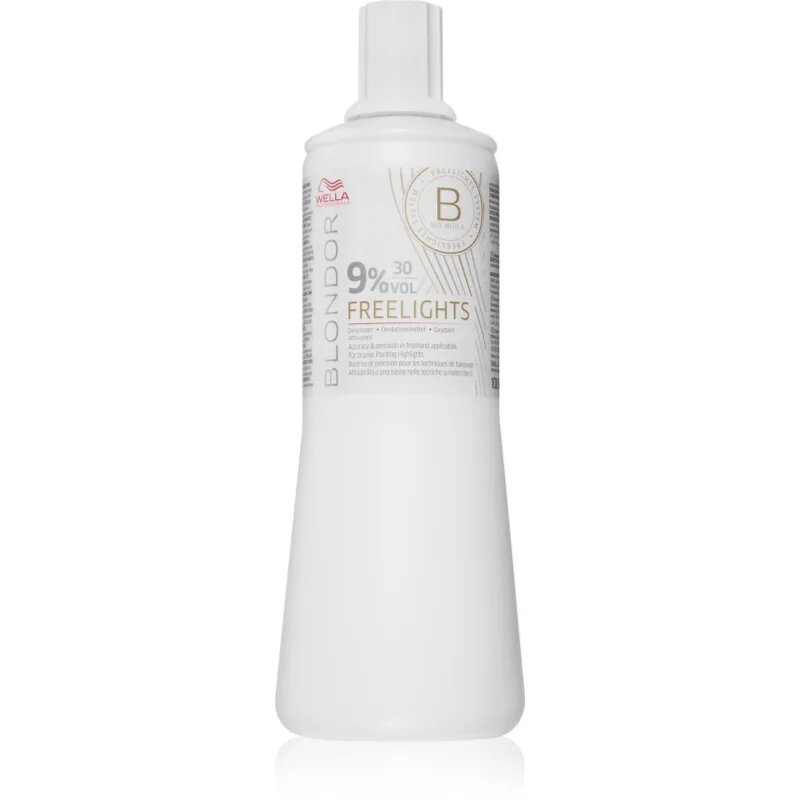 Wella Professionals Blondor Freelights színelőhívó emulzió (9% 30 Vol) 1000 ml