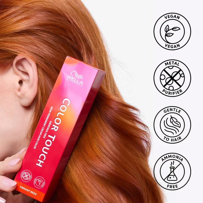 Wella Professionals Color Touch Plus hajfesték árnyalat 77/03 60 ml