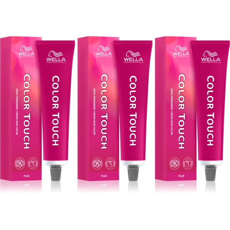 Wella Professionals Color Touch Plus tartós hajszínező takarékos kiszerelés árnyalat 88/03