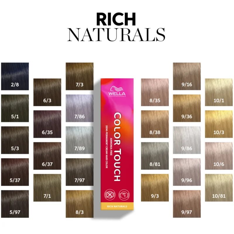 Wella Professionals Color Touch Rich Naturals hajfesték árnyalat 9/97 60 ml