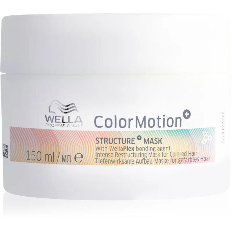 Wella Professionals ColorMotion+ Structure mask haj maszk a szín védelméért 150 ml