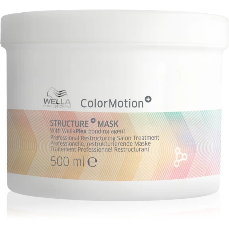 Wella Professionals ColorMotion+ Structure mask haj maszk a szín védelméért 500 ml