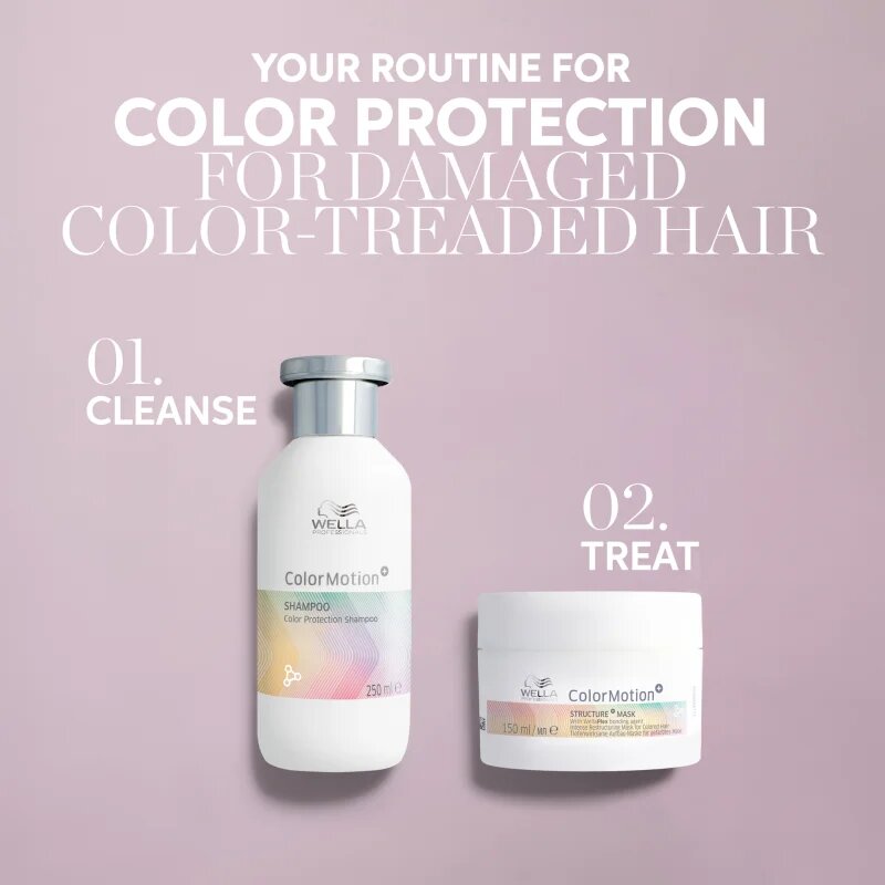 Wella Professionals ColorMotion+ Structure mask haj maszk a szín védelméért 500 ml