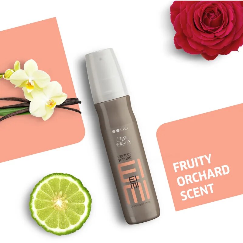 Wella Professionals Eimi Perfect Setting fixáló spray a fénylő és selymes hajért 150 ml