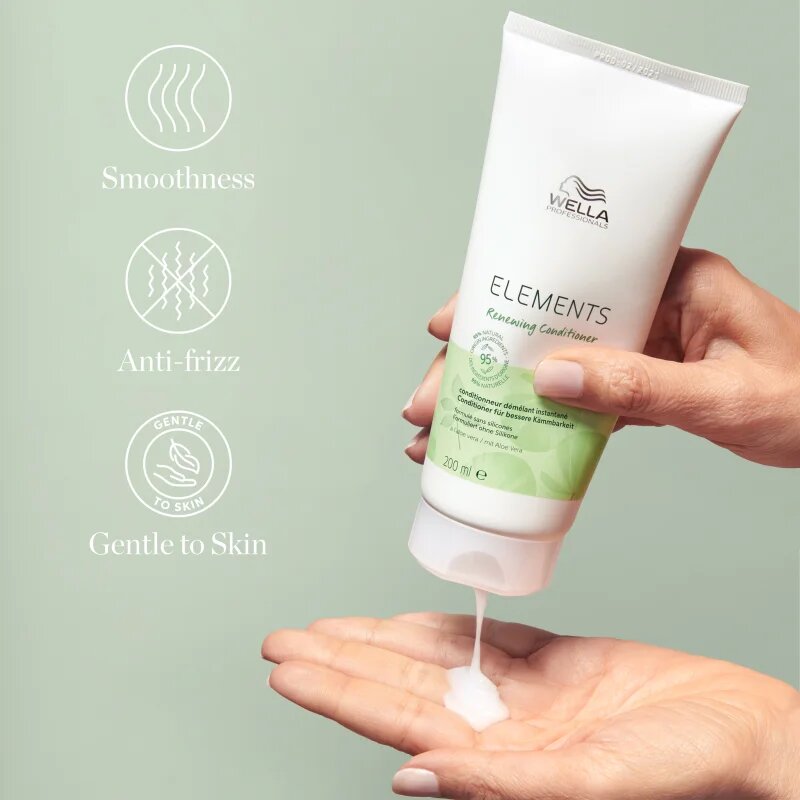 Wella Professionals Elements Renewing megújító kondicionáló a fénylő és selymes hajért 1000 ml