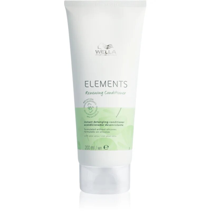Wella Professionals Elements Renewing megújító kondicionáló a fénylő és selymes hajért 200 ml