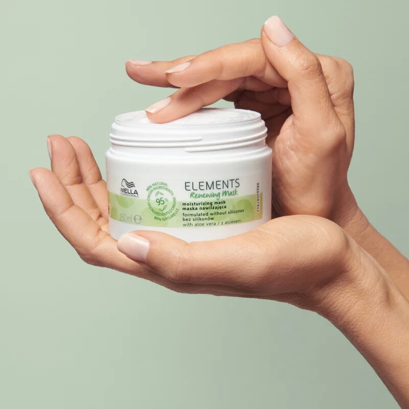 Wella Professionals Elements Renewing megújító maszk a fénylő és selymes hajért 150 ml