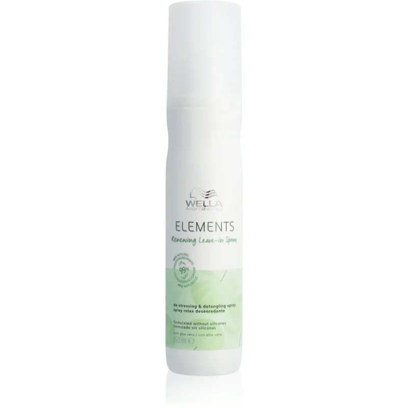 Wella Professionals Elements Renewing öblítés nélküli kondicionáló a fénylő és selymes hajért 150 ml