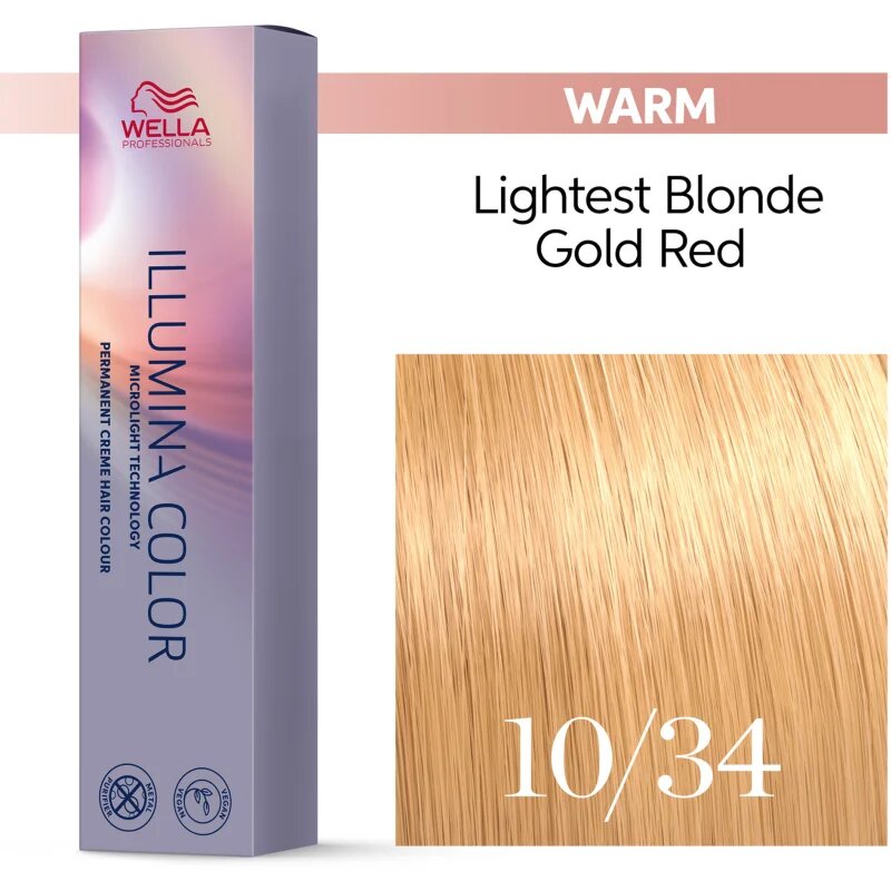 Wella Professionals Illumina Color hajfesték árnyalat 10/34 60 ml
