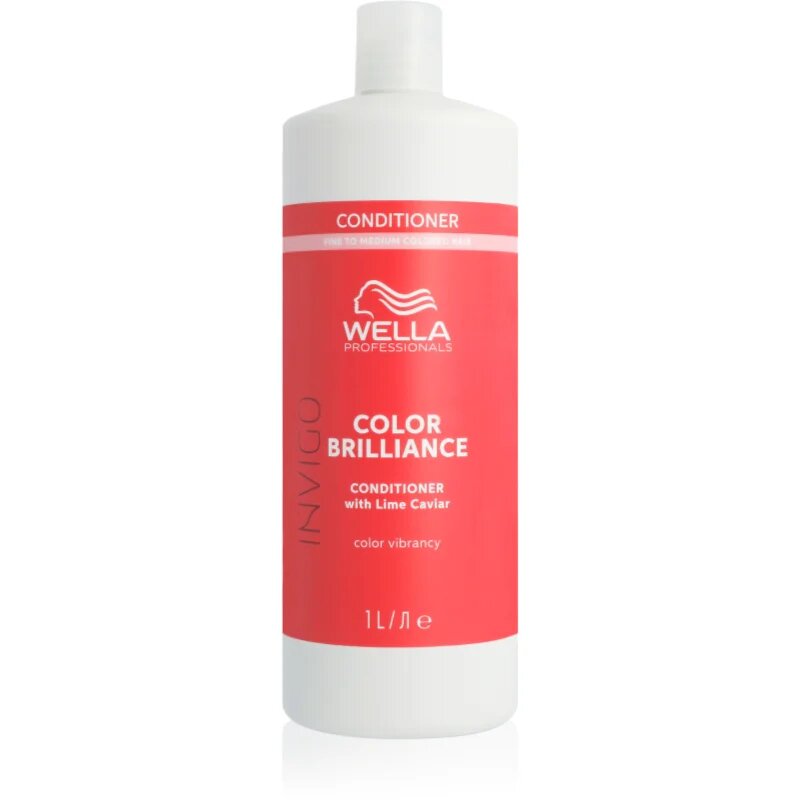Wella Professionals Invigo Color Brilliance kondicionáló festett hajra vékonyszálú és normál hajra 1000 ml