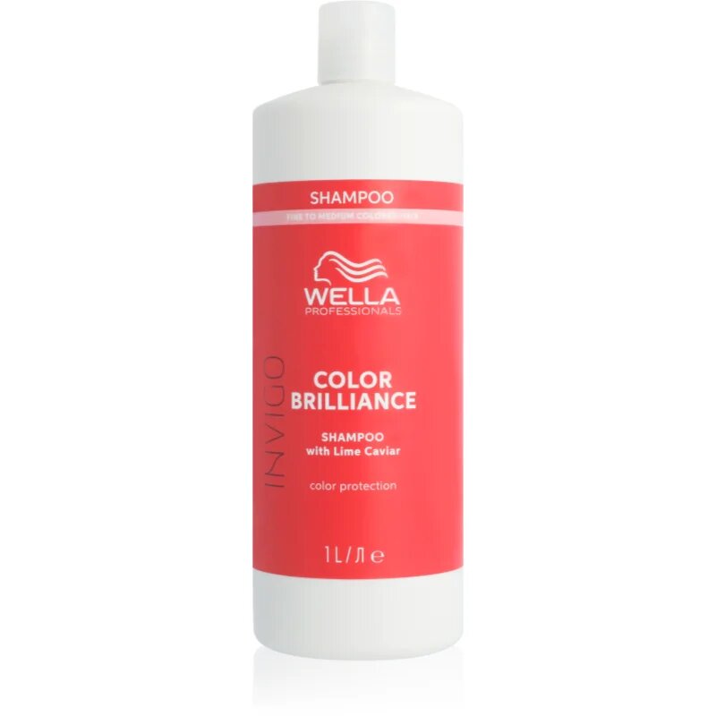 Wella Professionals Invigo Color Brilliance sampon normál és finom hajra a szín védelméért 1000 ml
