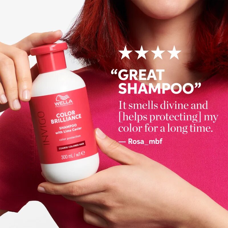 Wella Professionals Invigo Color Brilliance sampon normál és finom hajra a szín védelméért 300 ml
