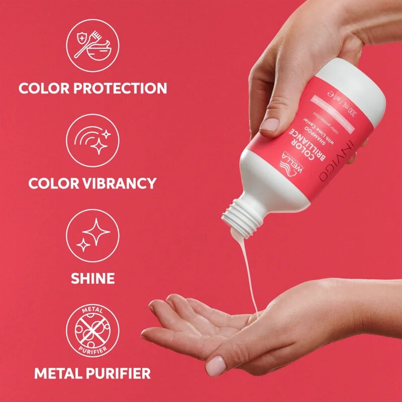 Wella Professionals Invigo Color Brilliance sampon normál és finom hajra a szín védelméért 50 ml