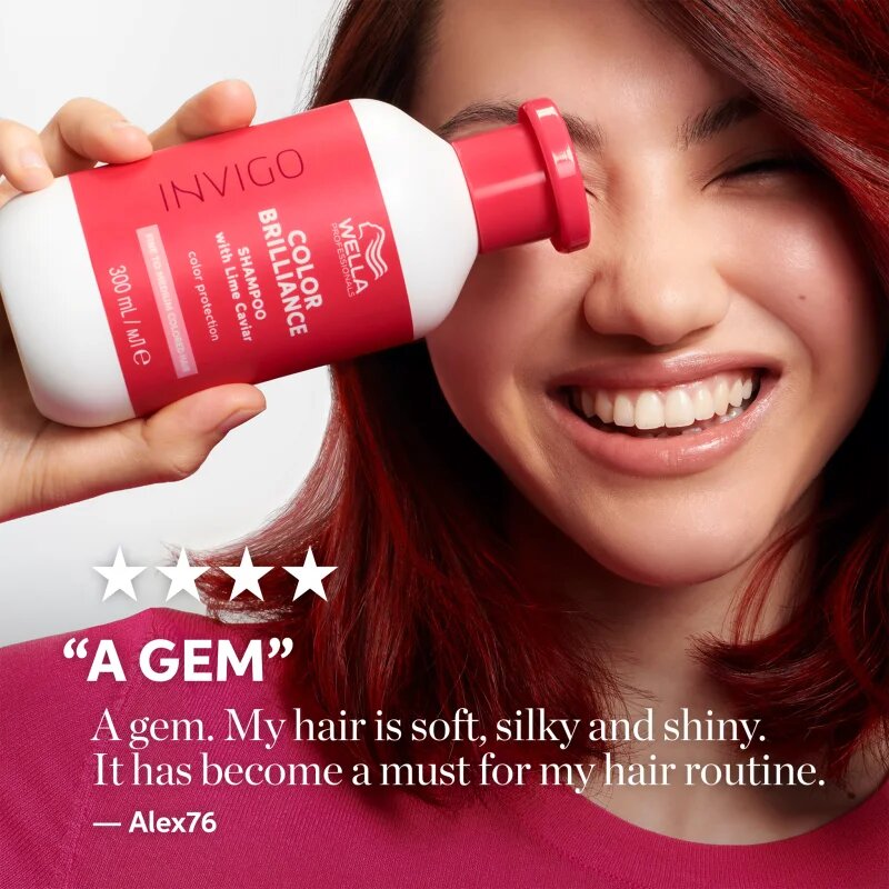 Wella Professionals Invigo Color Brilliance sampon normál és finom hajra a szín védelméért 50 ml