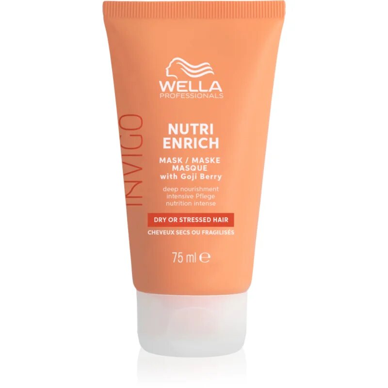 Wella Professionals Invigo Nutri-Enrich mélyen tápláló maszk száraz hajra 75 ml