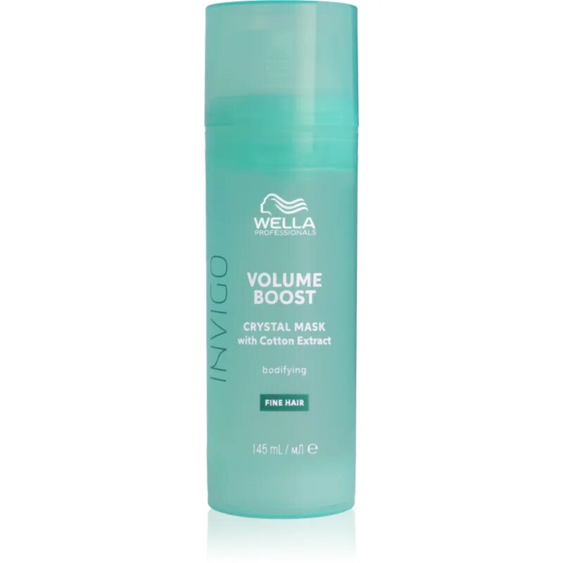 Wella Professionals Invigo Volume Boost intenzív pakolás a vékony szálú haj dússágáért 145 ml