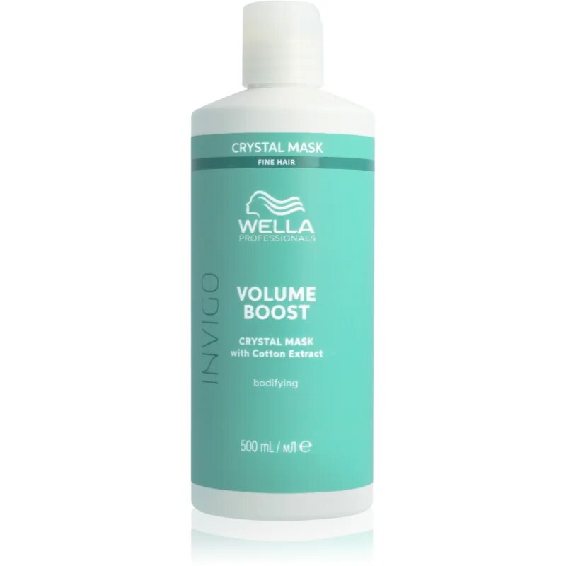 Wella Professionals Invigo Volume Boost intenzív pakolás a vékony szálú haj dússágáért 500 ml