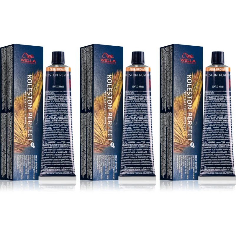 Wella Professionals Koleston Perfect ME+ Deep Browns hajfesték takarékos kiszerelés árnyalat 6/63