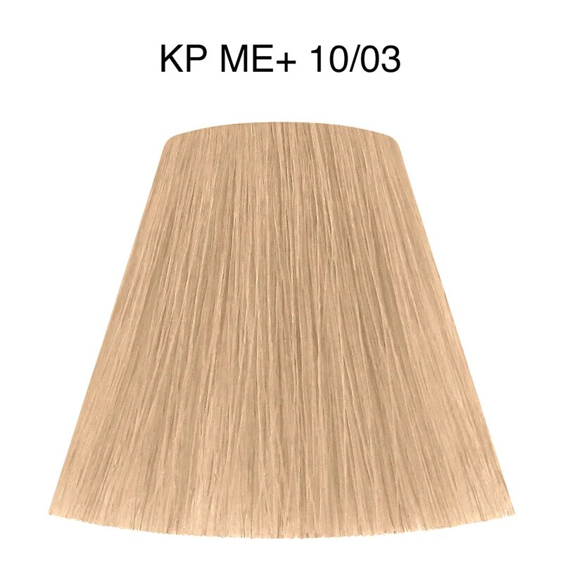 Wella Professionals Koleston Perfect ME+ Pure Naturals tartós hajfesték árnyalat 10/03 60 ml