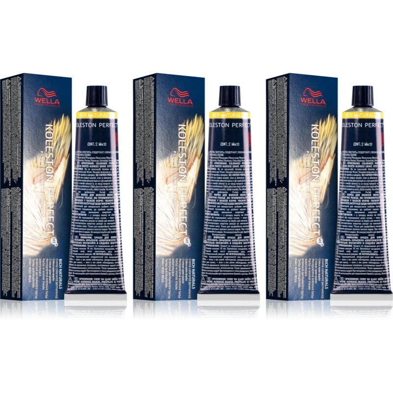 Wella Professionals Koleston Perfect ME+ Rich Naturals hajfesték takarékos kiszerelés árnyalat 6/3