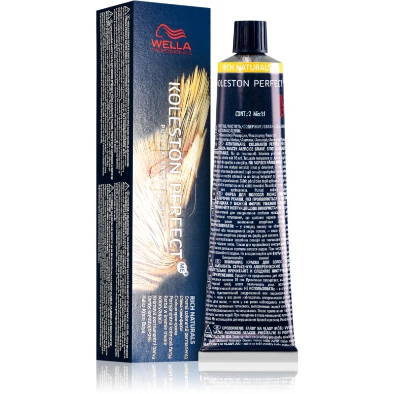 Wella Professionals Koleston Perfect ME+ Rich Naturals tartós hajfesték árnyalat 6/98 60 ml