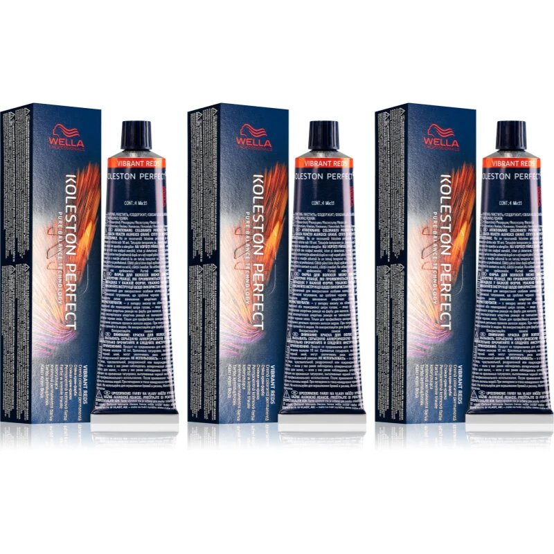 Wella Professionals Koleston Perfect ME+ Vibrant Reds hajfesték takarékos kiszerelés árnyalat 55/55