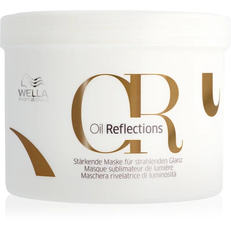 Wella Professionals Oil Reflections tápláló maszk a puha és fénylő hajért 500 ml
