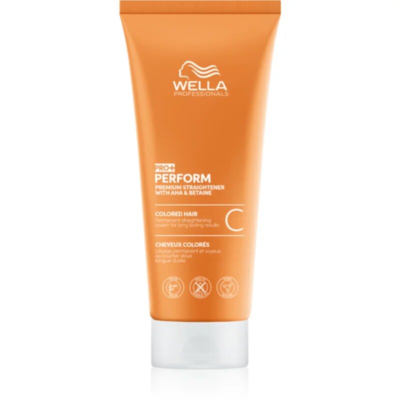 Wella Professionals Perform+ Straightener C tartós festett hajra 200 ml