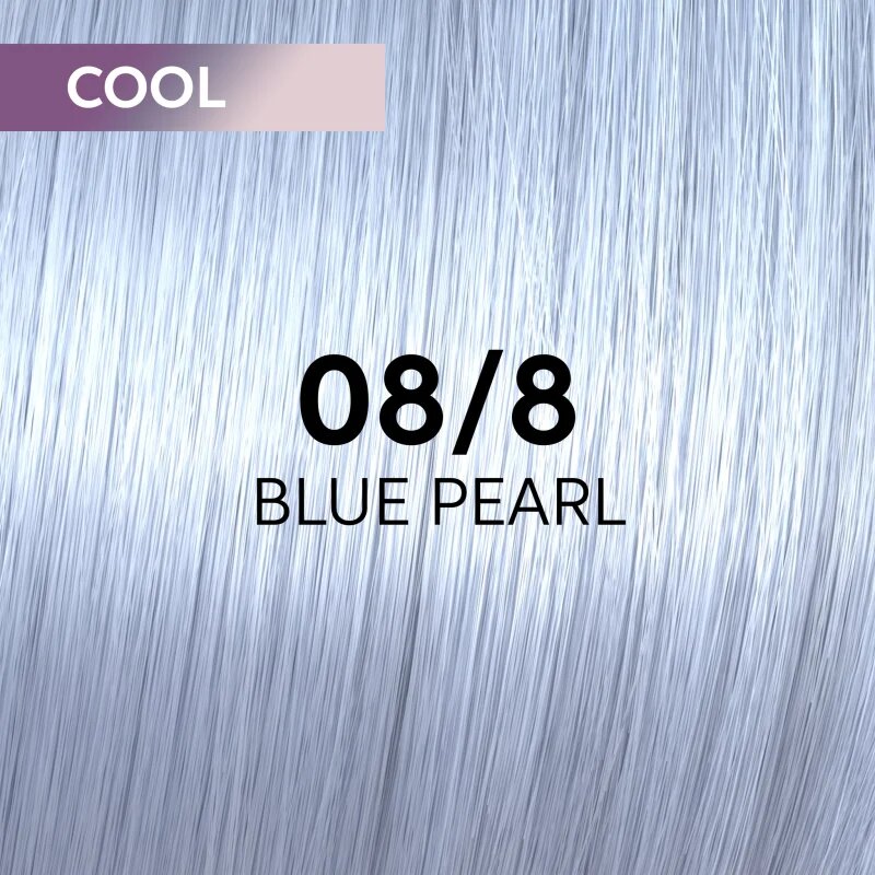 Wella Professionals Shinefinity Zero Lift Glaze tartós hajszínező árnyalat 08/8 - Blue Pearl 60 ml