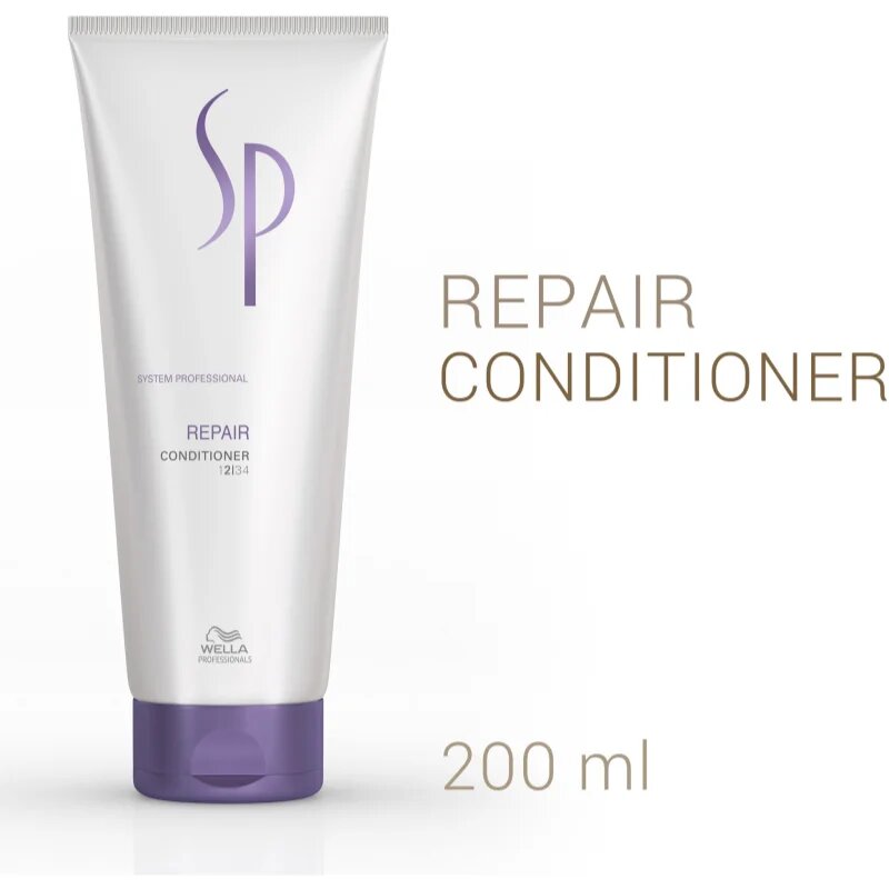 Wella Professionals SP Repair kondicionáló sérült vegyileg kezelt hajra 200 ml