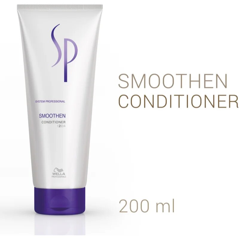 Wella Professionals SP Smoothen kondicionáló a rakoncátlan és töredezett hajra 200 ml