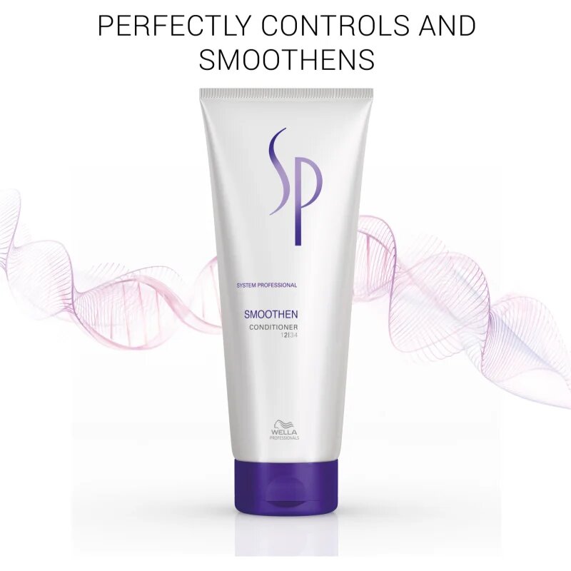 Wella Professionals SP Smoothen kondicionáló a rakoncátlan és töredezett hajra 200 ml