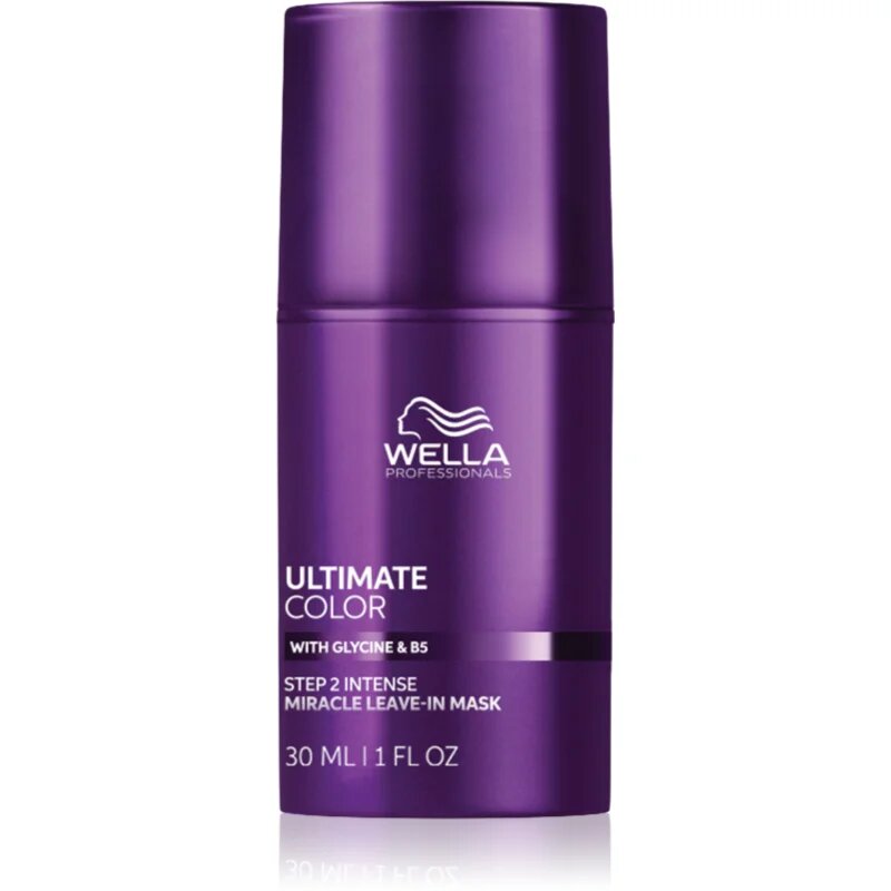 Wella Professionals Ultimate Color Leave-in Mask élénkítő öblítést nem igénylő pakolás hajra 30 ml