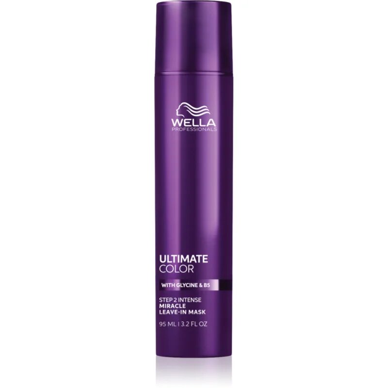 Wella Professionals Ultimate Color Leave-in Mask élénkítő öblítést nem igénylő pakolás hajra 95 ml