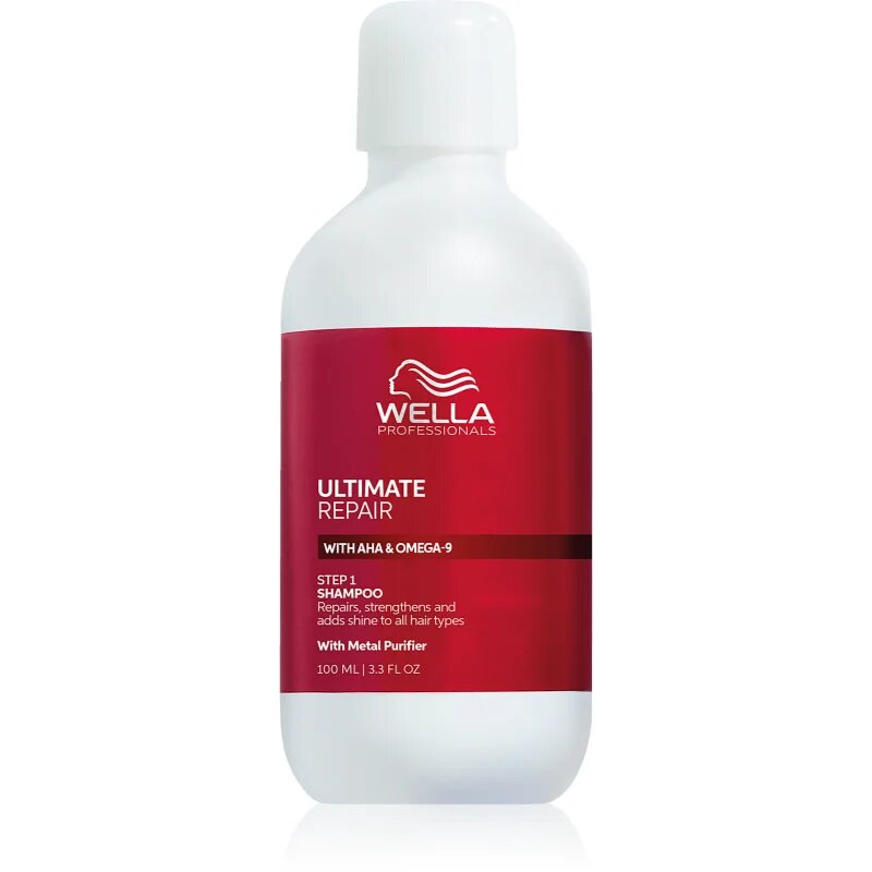 Wella Professionals Ultimate Repair Shampoo hajerősítő sampon a sérült hajra 100 ml