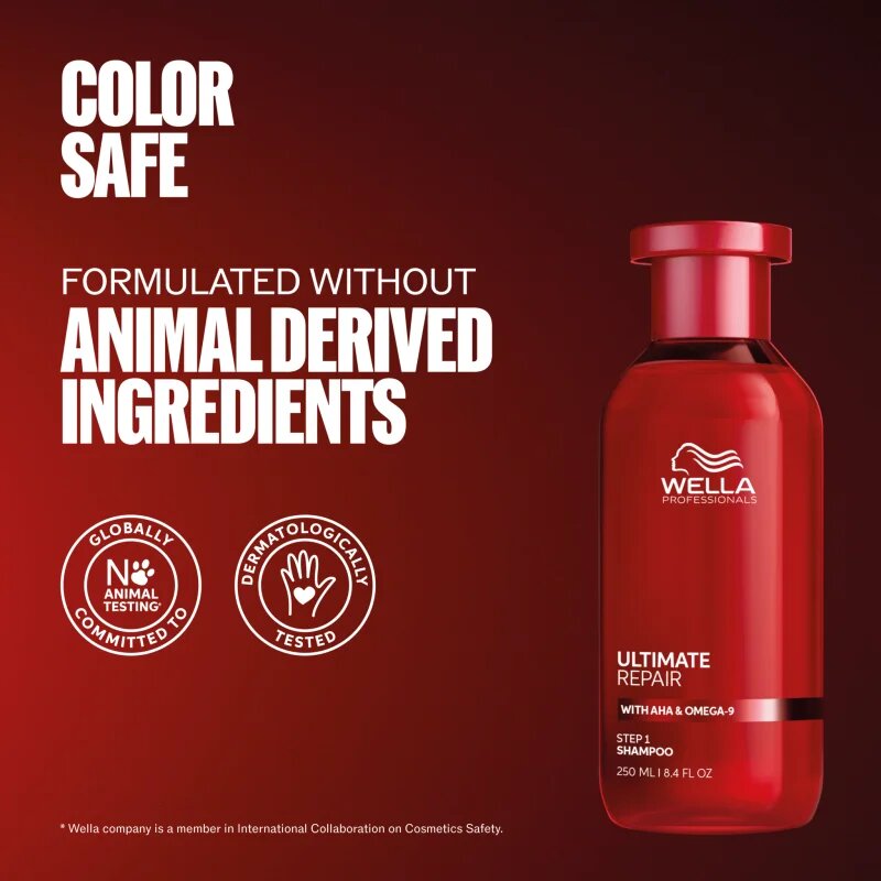 Wella Professionals Ultimate Repair Shampoo hajerősítő sampon a sérült hajra 1000 ml
