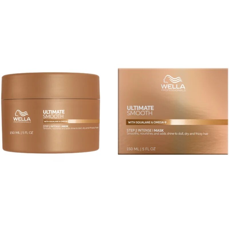 Wella Professionals Ultimate Smooth Mask hidratáló és tápláló maszk hajra 150 ml