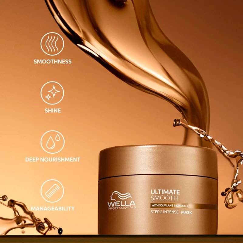 Wella Professionals Ultimate Smooth Mask hidratáló és tápláló maszk hajra 500 ml