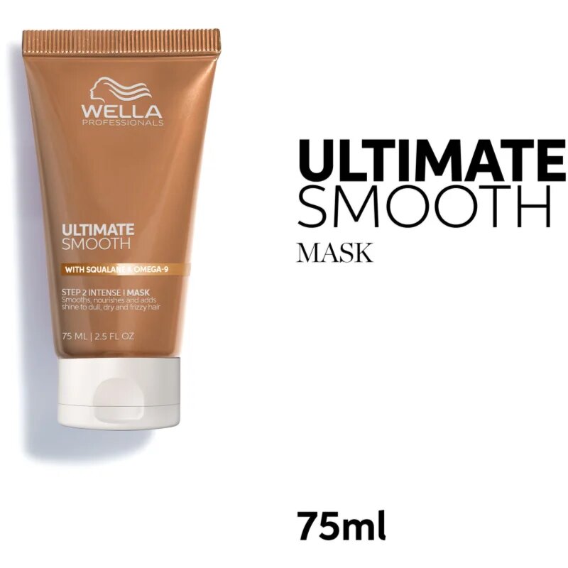 Wella Professionals Ultimate Smooth Mask hidratáló és tápláló maszk hajra 75 ml