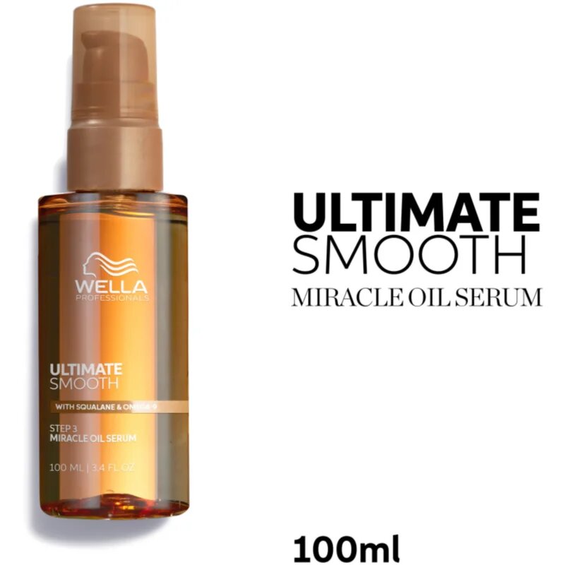 Wella Professionals Ultimate Smooth Oil tápláló olajos szérum hajra 100 ml