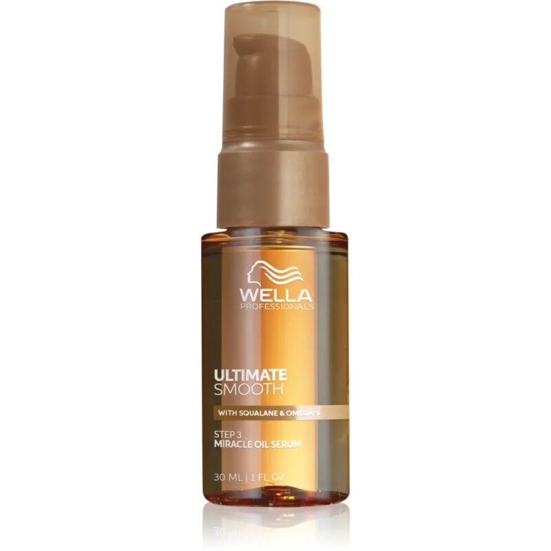 Wella Professionals Ultimate Smooth Oil tápláló olajos szérum hajra 30 ml