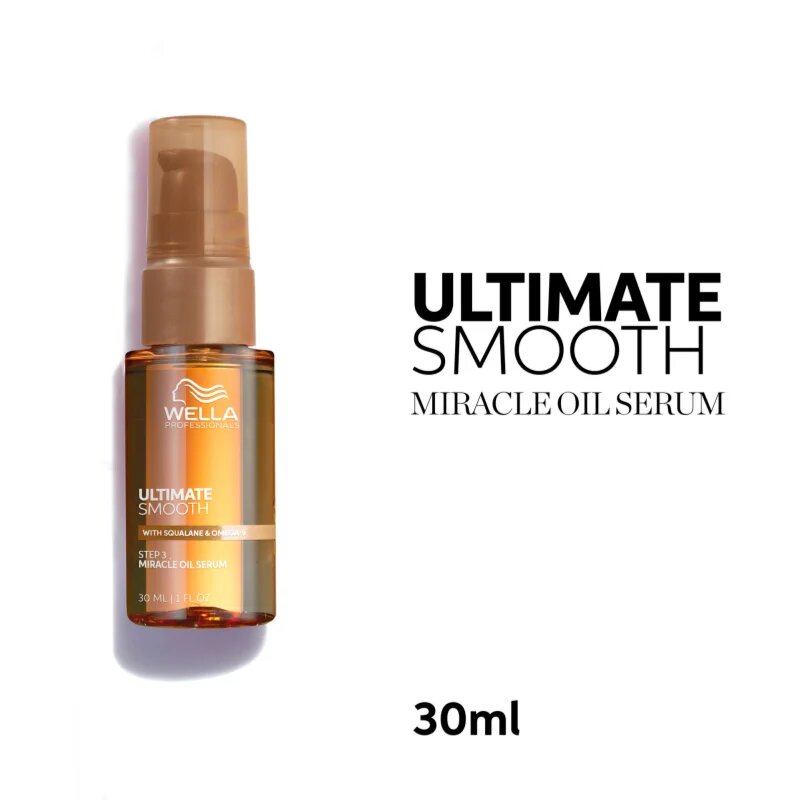Wella Professionals Ultimate Smooth Oil tápláló olajos szérum hajra 30 ml