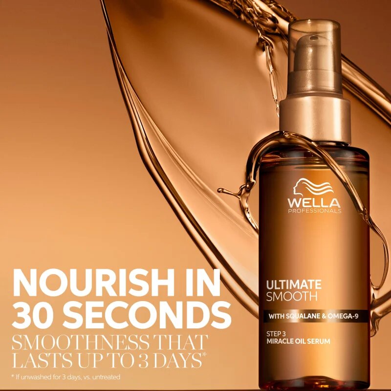 Wella Professionals Ultimate Smooth Oil tápláló olajos szérum hajra 30 ml