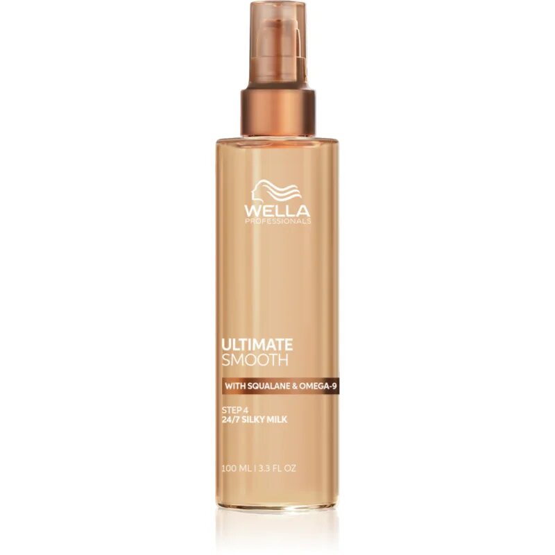 Wella Professionals Ultimate Smooth Silky Milk leöblítést nem igénylő ápolás hajra 100 ml