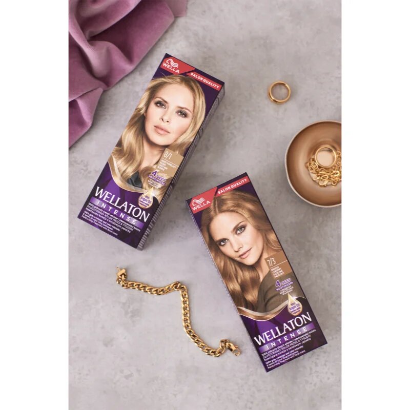 Wella ton Intense tartós hajfesték Argán olajjal árnyalat 9/3 Gold Blonde 1 db