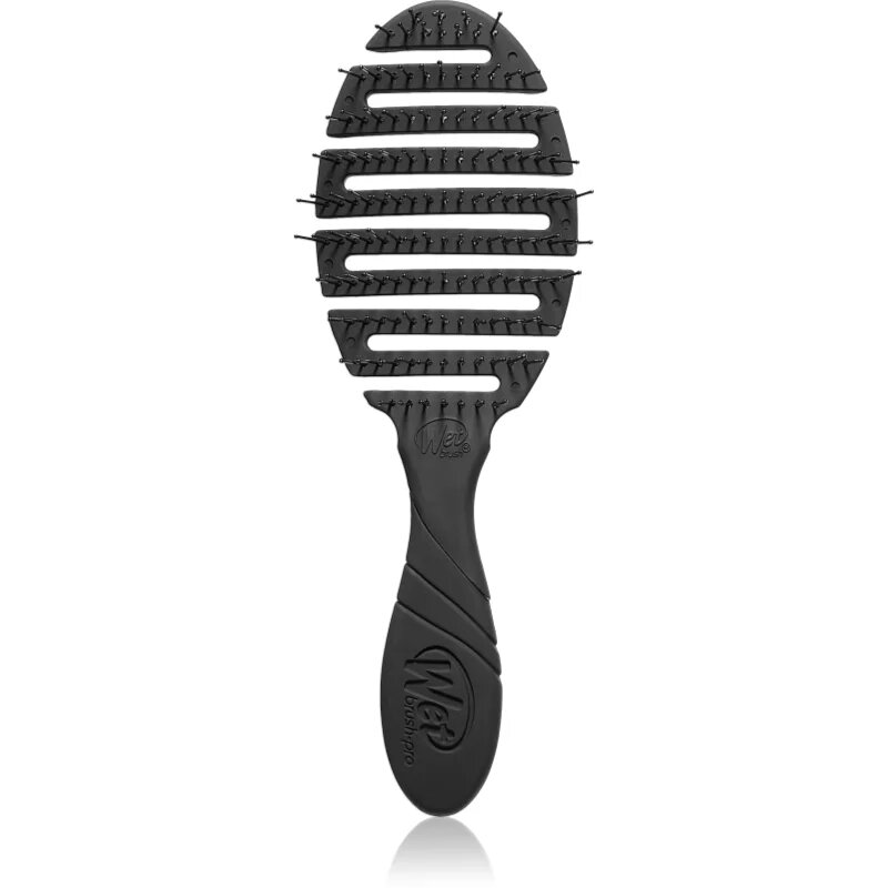Wet Brush Flex Dry lapos kefe hajra Black 1 db